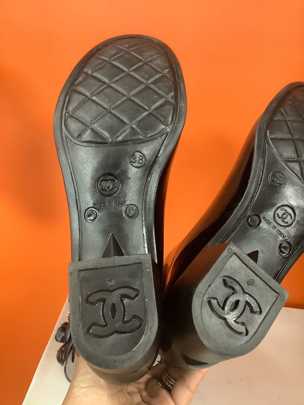 Chanel Rain Boots - Picture 12 of 12